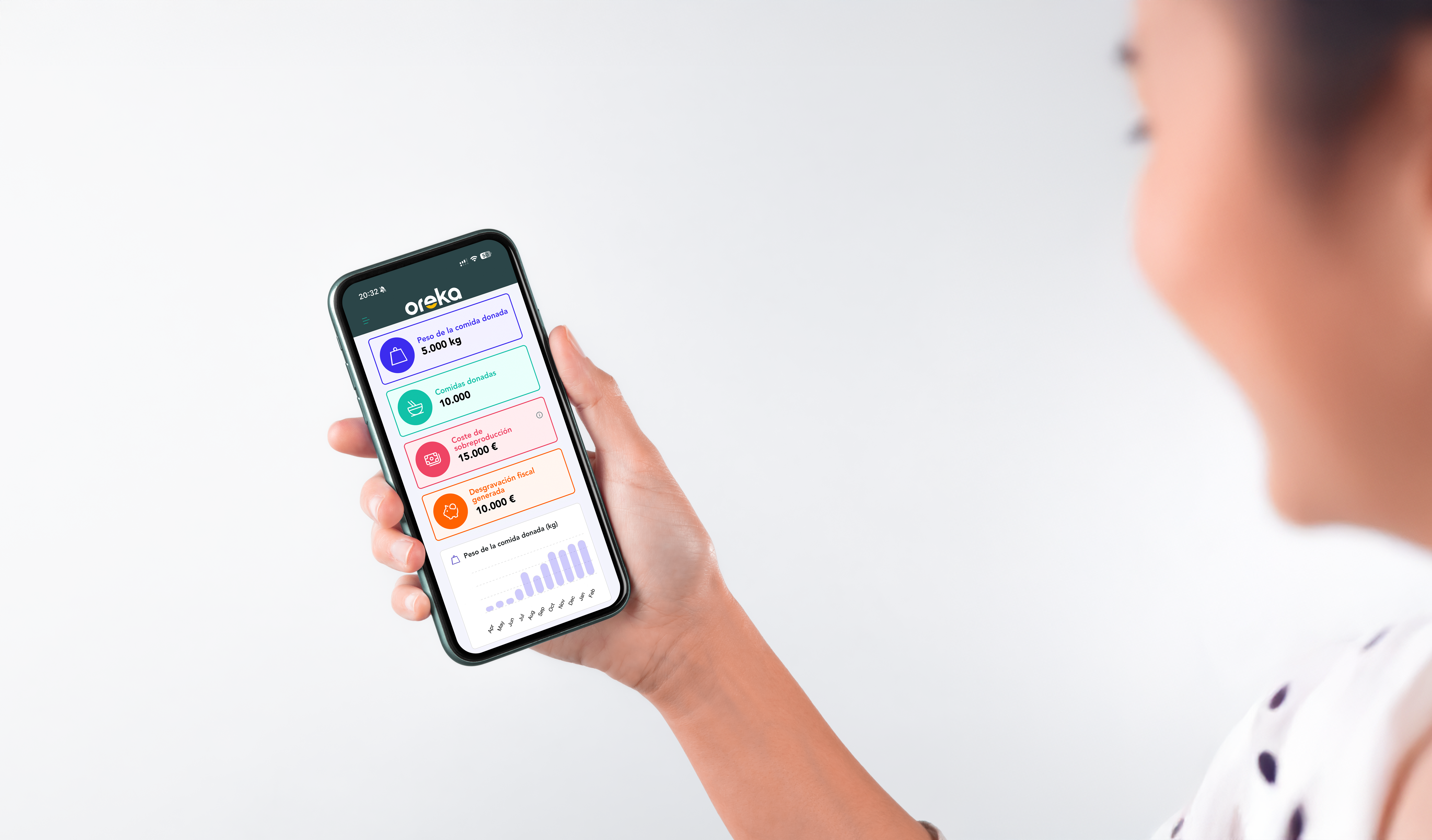 Descubre la app gratuita de Oreka: mide tu excedente alimentario en segundos